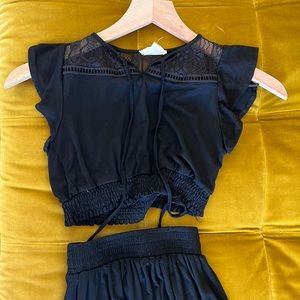 Joyfolie yesenia set in black